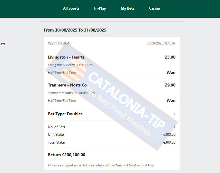 Fixed Match Fixed Match